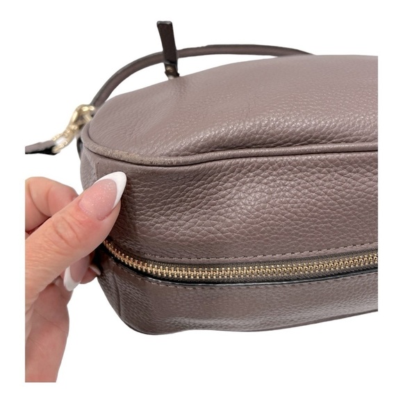 Kate Spade New Yok Cobble Hill Deva Medium Leather Bag, dark cappuccino/gold - Picture 8 of 13